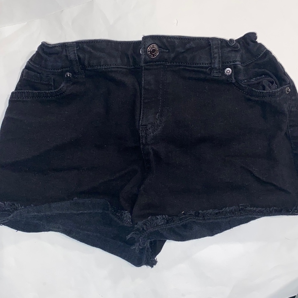 Cat & Jack Denim Shorts Ultimate Sretch Short Distressed Black Size 14/16 XL